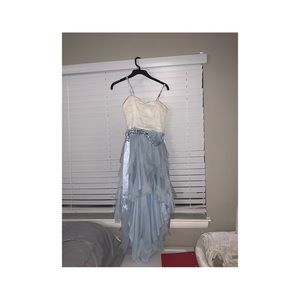 Macy’s Kids dress with rhinestones belt